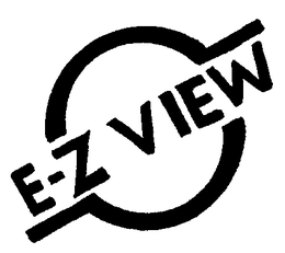 E-Z VIEW trademark