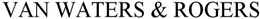 VAN WATERS & ROGERS trademark
