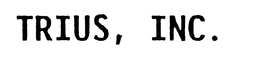 TRIUS, INC. trademark