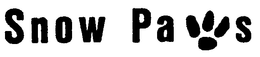 SNOW PAWS trademark