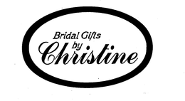 BRIDAL GIFTS BY CHRISTINE trademark