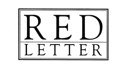 RED LETTER trademark