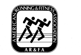 AMERICAN RUNNING & FITNESS ASSOCIATION AR & FA trademark