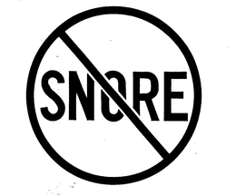 SNORE trademark