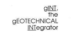 GINT, THE GEOTECHNICAL INTEGRATOR trademark