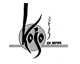 KOJO OF JAPAN trademark