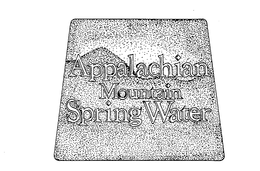 APPALACHIAN MOUNTAIN SPRING WATER trademark