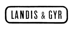 LANDIS & GYR trademark