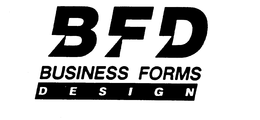 BFD BUSINESS FORMS DESIGN trademark