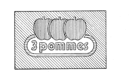 3 POMMES trademark