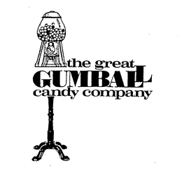 THE GREAT GUMBALL CANDY COMPANY trademark