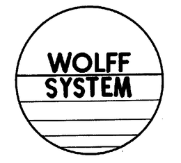 WOLFF SYSTEM trademark
