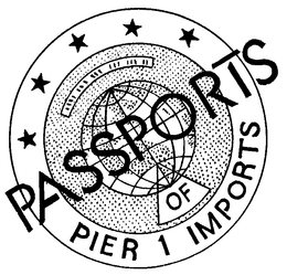 PASSPORTS OF PIER 1 IMPORTS trademark