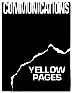 COMMUNICATIONS YELLOW PAGES trademark