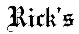 RICK'S trademark