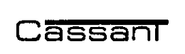 CASSANT trademark