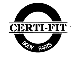 CERTI-FIT BODY PARTS trademark