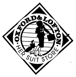 OXFORD & LOFTON HER SUIT STORE trademark
