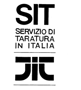 SIT SERVIZIO DI TARATURA IN ITALIA trademark
