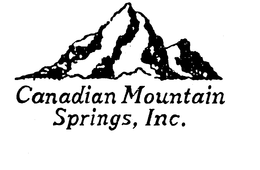 CANADIAN MOUNTAIN SPRINGS, INC. trademark