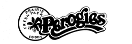 PRAIRIE FRESH PACK FOODS PEROGIES trademark