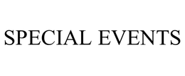 SPECIAL EVENTS trademark