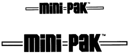 MINI PAK trademark