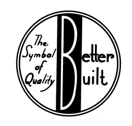 BETTER BUILT THE SYMBOL OF QUALITY trademark