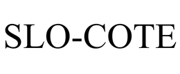 SLO-COTE trademark