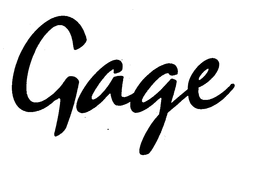 GAGE trademark