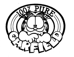100% PURE GARFIELD trademark