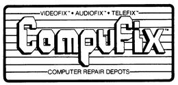 COMPUFIX VIDEOFIX - AUDIOFIX - TELEFIX COMPUTER REPAIR DEPOTS trademark