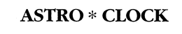 ASTRO*CLOCK trademark