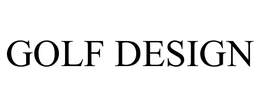 GOLF DESIGN trademark