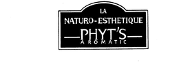 LA NATURO-ESTHETIQUE PHYT'S AROMATIC trademark