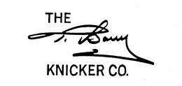 THE T. BARRY KNICKER CO. trademark