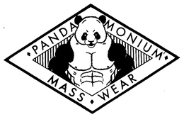 PANDAMONIUM MASS WEAR trademark