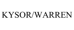 KYSOR/WARREN trademark