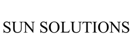 SUN SOLUTIONS trademark