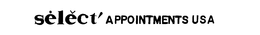 SELECT' APPOINTMENTS USA trademark