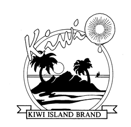KIWI KIWI ISLAND BRAND trademark