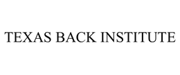 TEXAS BACK INSTITUTE trademark
