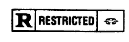 R RESTRICTED trademark