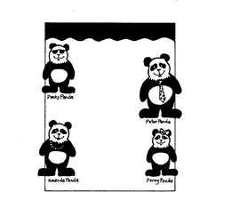 PETER PANDA AMANDA PANDA PACKY PANDA PENNY PANDA trademark