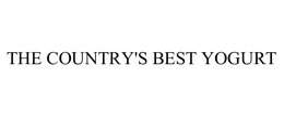 THE COUNTRY'S BEST YOGURT trademark