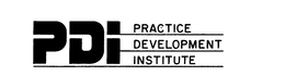 PDI PRACTICE DEVELOPMENT INSTITUTE trademark