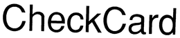 CHECKCARD trademark
