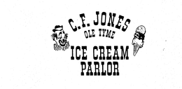 C.F. JONES OLE TYME ICE CREAM PARLOR trademark