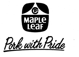 P MAPLE LEAF PORK WITH PRIDE trademark