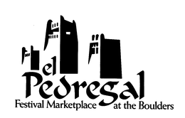 EL PEDREGAL FESTIVAL MARKETPLACE AT THEBOULDERS trademark